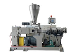 Конические двухшнековые экструдеры SJSZ-55/120 для пластика 1873